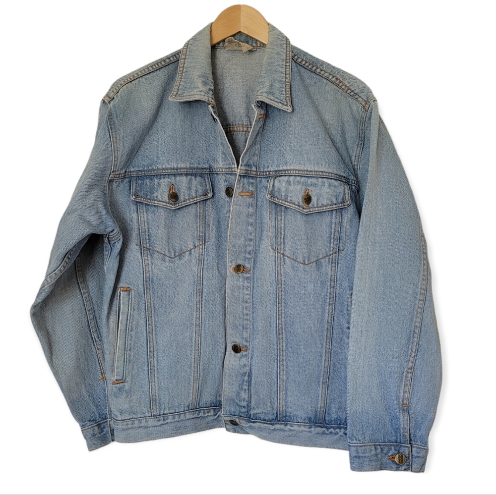 VINTAGE Jonathan G Denim Jacket | size SMALL